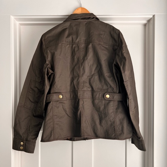 J. Crew Women's Utility Jacket in Olive Green - Picture 3 of 6